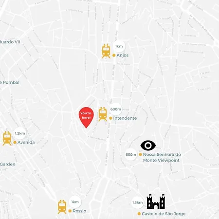 Апартаменти Casa De Santana Ii, Лісабон